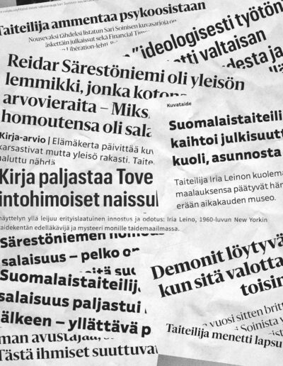 Tarinatalous saapui kuvataiteeseen