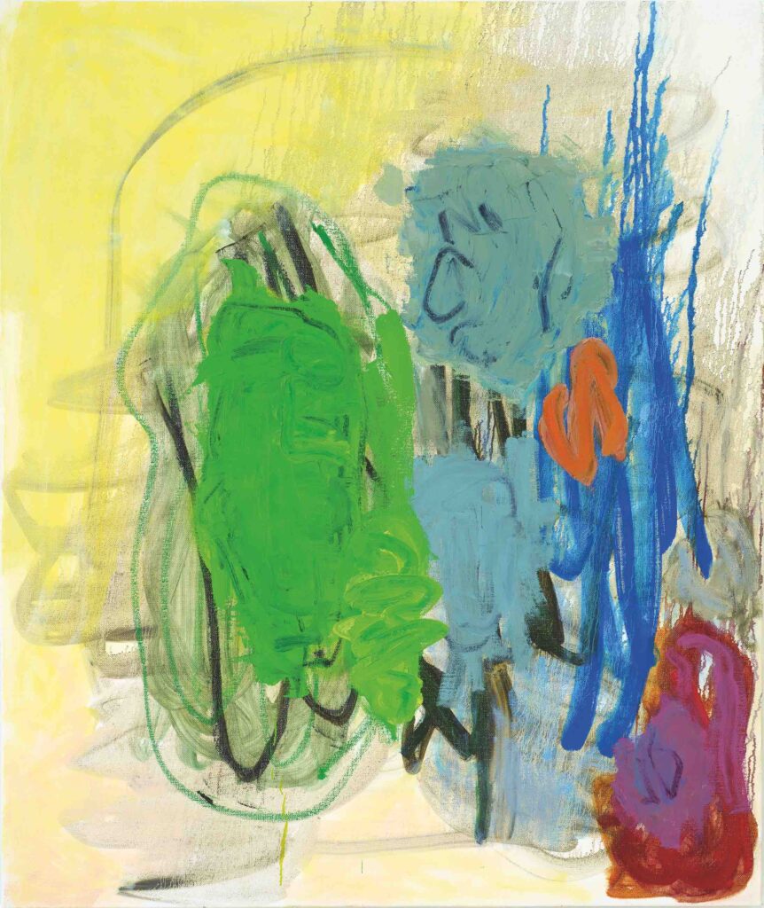 Kimi Pakarinen, Smooth Operator, 2024, öljy kankaalle, 145 x 120 cm.