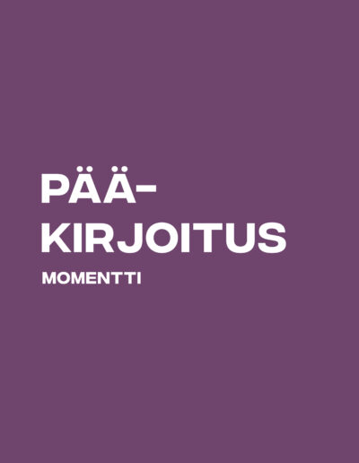 Renkaat momenttiin ja lähtöruutuun